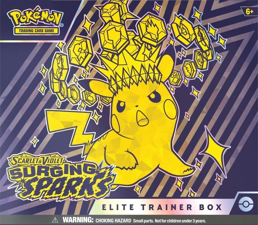 Surging Sparks Elite Trainer Box – SV08: Surging Sparks (SSP)