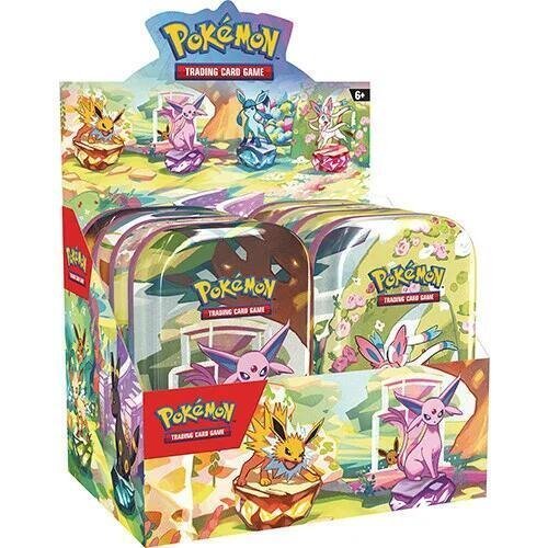 Prismatic Evolutions Mini Tin Display – SV: Prismatic Evolutions (PRE)