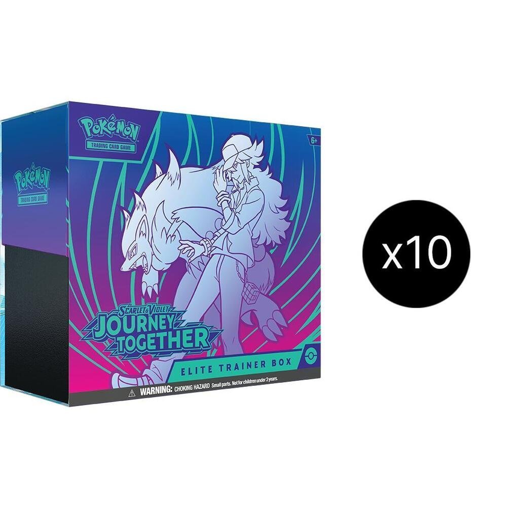 Journey Together Elite Trainer Box Case – SV09: Journey Together (JTG)
