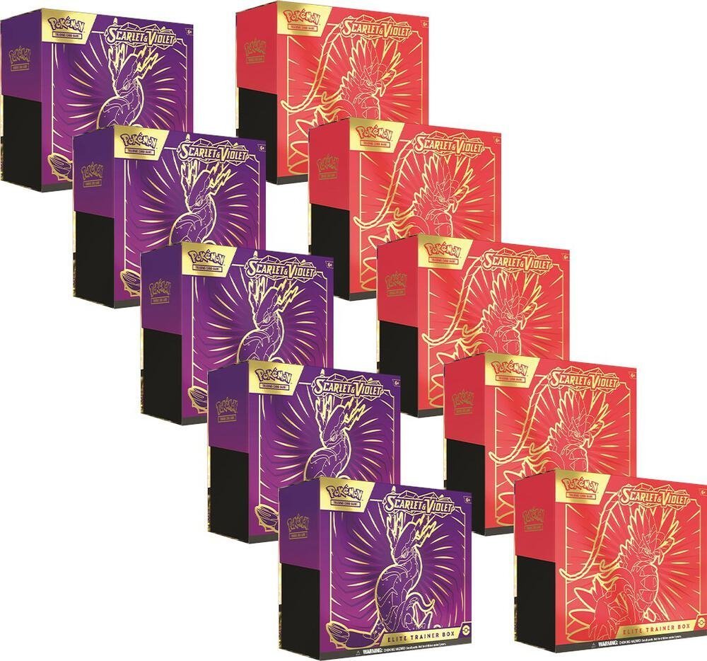 Scarlet & Violet Elite Trainer Box Case – SV01: Scarlet & Violet Base Set (SVI)