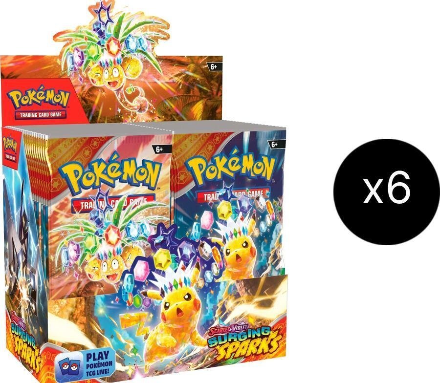 Surging Sparks Booster Box Case – SV08: Surging Sparks (SSP)