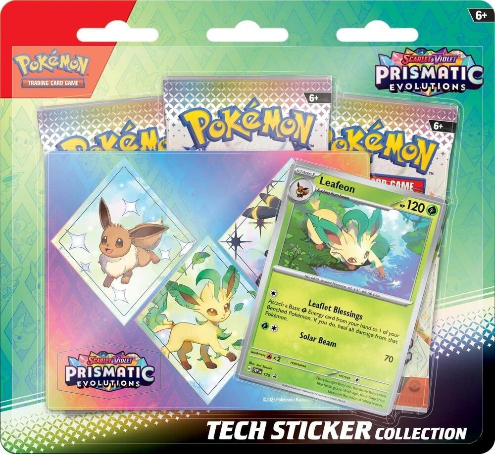 Prismatic Evolutions Tech Sticker Collection [Leafeon] – SV: Prismatic Evolutions (PRE)