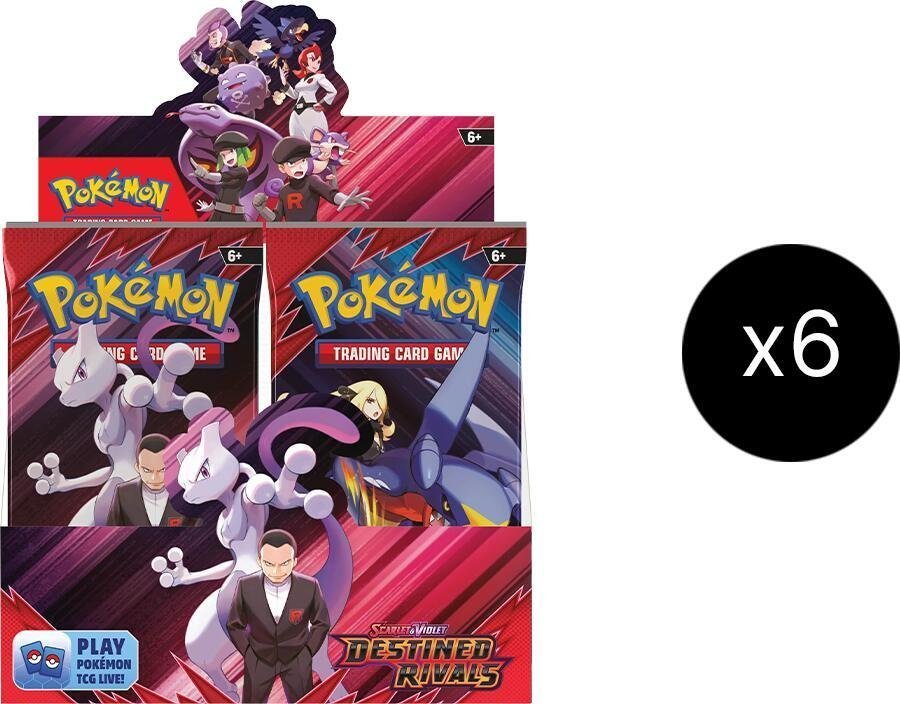 Destined Rivals Booster Box Case – SV10: Destined Rivals (DRI)