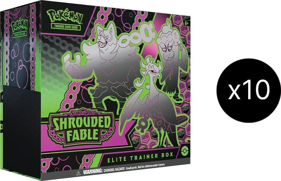 Shrouded Fable Elite Trainer Box Case – SV: Shrouded Fable (SFA)