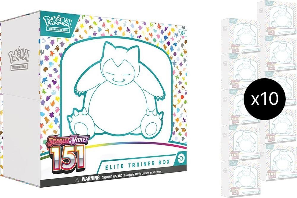 151 Elite Trainer Box Case – SV: Scarlet & Violet 151 (MEW)