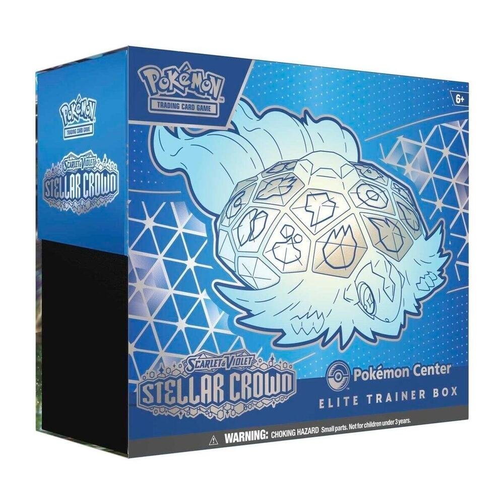 Stellar Crown Pokemon Center Elite Trainer Box (Exclusive) – SV07: Stellar Crown (SCR)