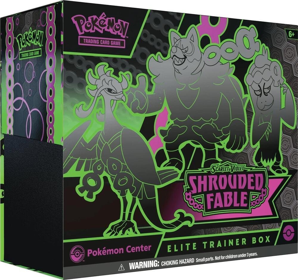 Shrouded Fable Pokemon Center Elite Trainer Box (Exclusive) – SV: Shrouded Fable (SFA)