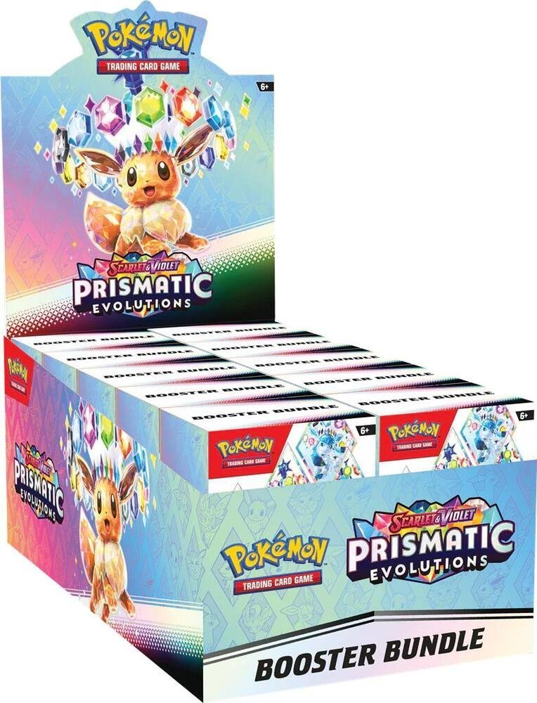 Prismatic Evolutions Booster Bundle Display – SV: Prismatic Evolutions (PRE)