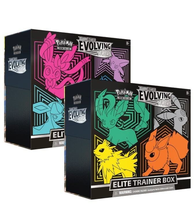 Evolving Skies Elite Trainer Box [Set of 2] – SWSH07: Evolving Skies (SWSH07)