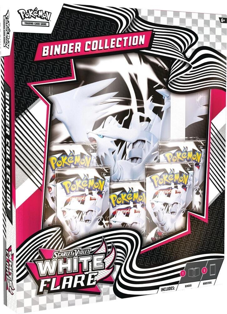 White Flare Binder Collection – SV: White Flare (WHT)