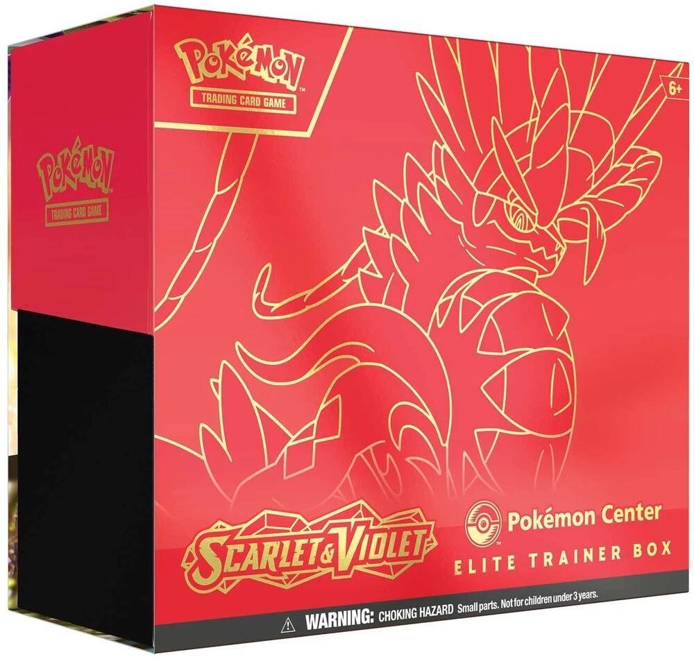Scarlet & Violet Pokemon Center Elite Trainer Box (Exclusive) [Koraidon] – SV01: Scarlet & Violet Base Set (SVI)