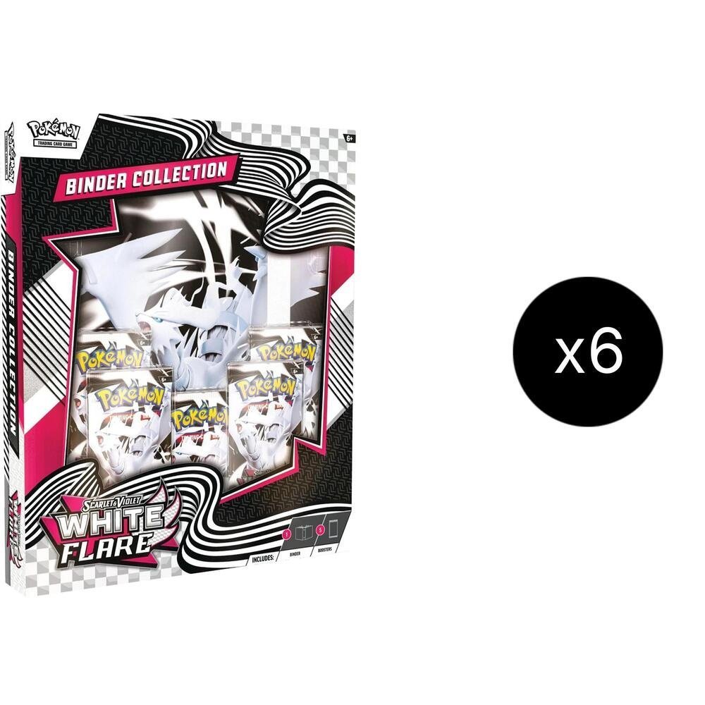 White Flare Binder Collection Case – SV: White Flare (WHT)