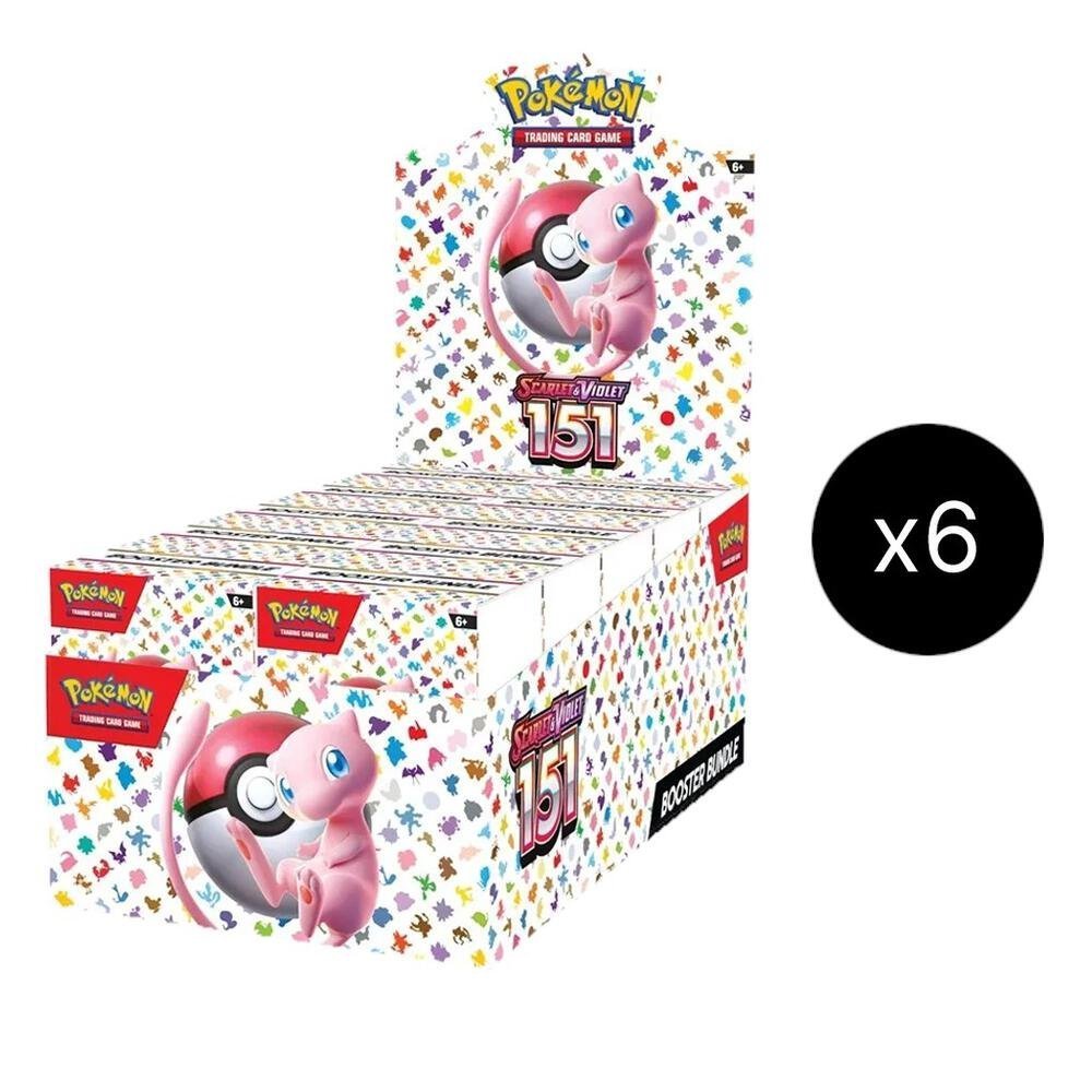 151 Booster Bundle Display Case – SV: Scarlet & Violet 151 (MEW)