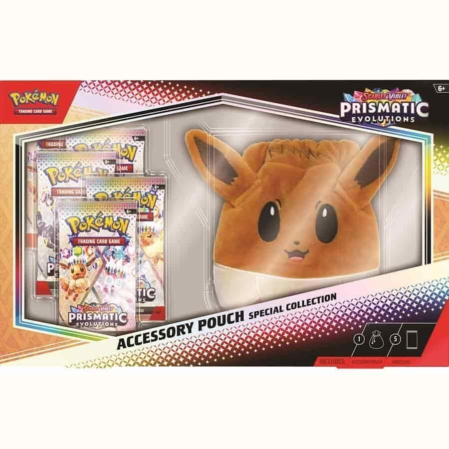 Prismatic Evolutions Accessory Pouch Special Collection – SV: Prismatic Evolutions (PRE)