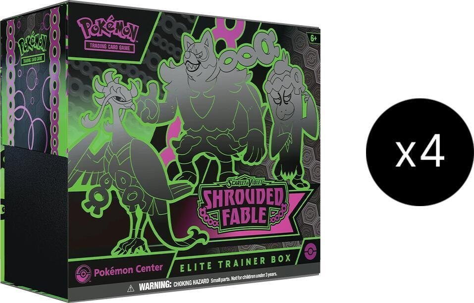 Shrouded Fable Pokemon Center Elite Trainer Box (Exclusive) Case – SV: Shrouded Fable (SFA)
