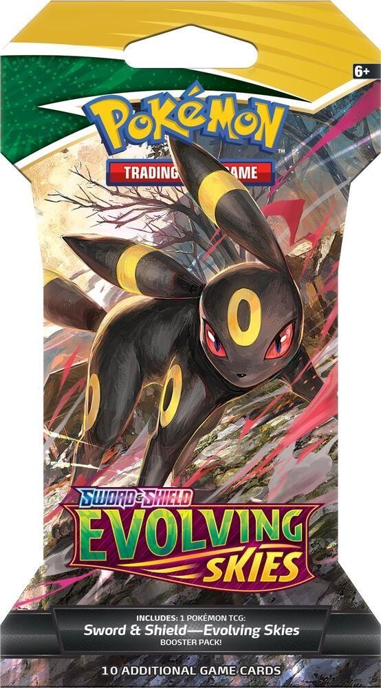 Evolving Skies Sleeved Booster Pack – SWSH07: Evolving Skies (SWSH07)